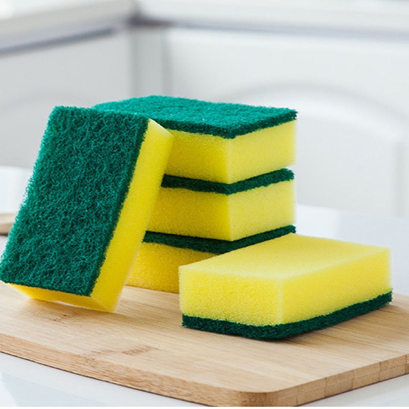Combo 5 miếng bột biển  rửa bắt chén, miếng bọt biển 2 mặt rửa chén bát