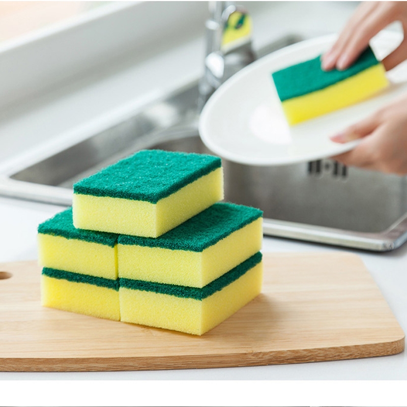 Combo 5 miếng bột biển  rửa bắt chén, miếng bọt biển 2 mặt rửa chén bát