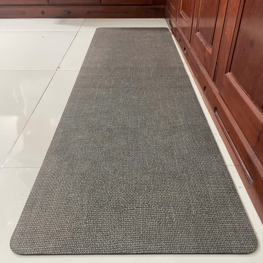 Thảm Lau Chân Nhà Bếp Silicon Giadungthongminh1986 Bộ 2 Tấm Chống Trơn Trượt Siêu Thấm Hút Cao Cấp  Darl-168