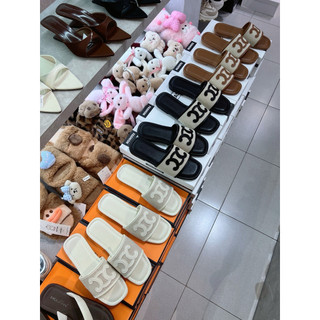 Dép Lê Quai Ngang QC Fullbox / Mieo Shoes D3128 D3129 D3130