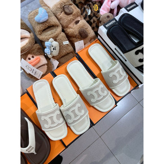 Dép Lê Quai Ngang QC Fullbox / Mieo Shoes D3128 D3129 D3130