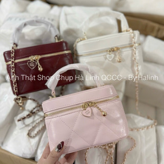 Túi Cốp Chio Trám Khoá Tim Quai Chuông Chỉnh độ dài