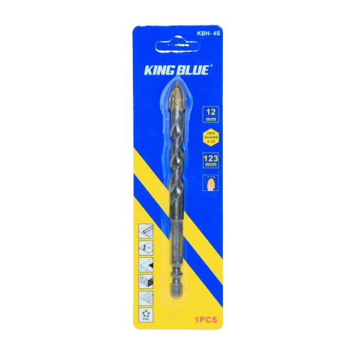 MŨI KHOAN ĐN LỤC GIÁC 4 CẠNH KBH4S (BỘ 6 – 8 – 10 – 12MM)