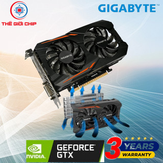 Card màn hình (VGA) GIGABYTE GTX 1050 Ti 4GB 2 FAN I like new Box Bảo hành 36 Tháng bởi nhà cung cấp