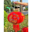 CẶP 2 TRÁI LỒNG ĐÈN NHUNG ĐỎ TREO TẾT 🧧