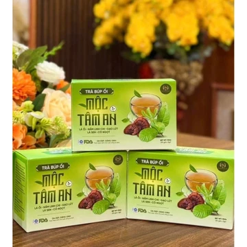 Trà Giảm Cân Ngủ Ngon Cải Thiện Tiêu Hóa Trà Búp Ổi Mộc Tâm An G24 (H/30g/3gr) Hàng chính hãng