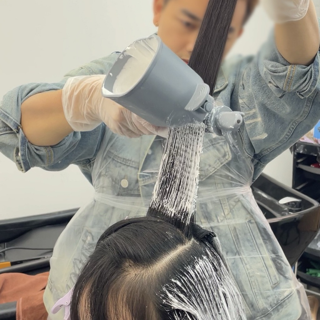 Bát nhuộm tóc tự động đa năng, hỗ trợ nhuộm tóc siêu nhanh