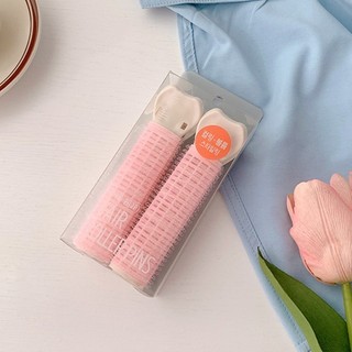 Set 2 Lô Kẹp Uốn Phồng Chân Tóc Tự Dính Tạo Kiểu Bồng Bềnh