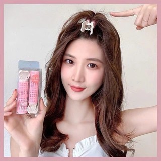 Set 2 Lô Kẹp Uốn Phồng Chân Tóc Tự Dính Tạo Kiểu Bồng Bềnh