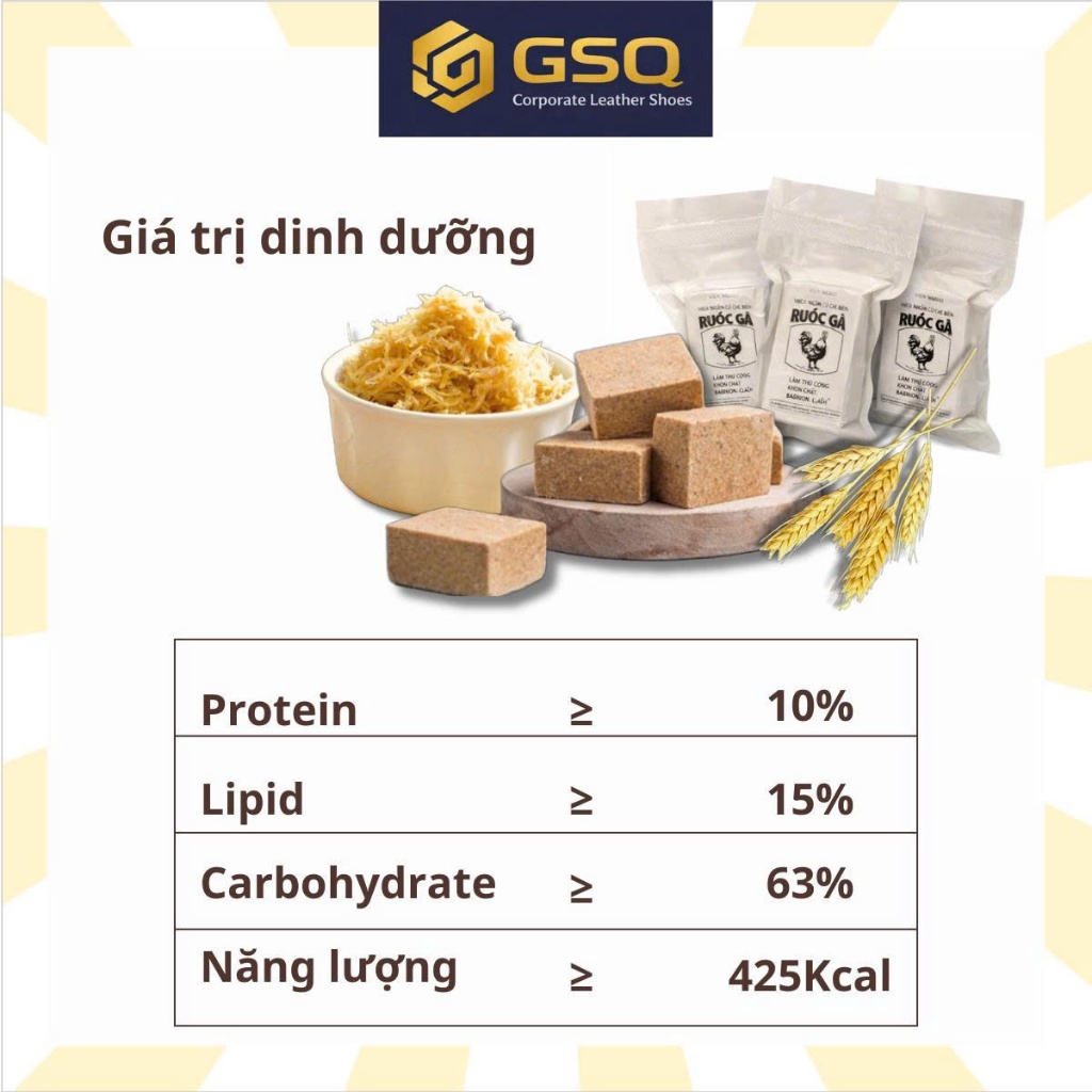 Viên Năng Lượng Ruốc Gà Giàu Protein, Vitamin & Khoáng Chất