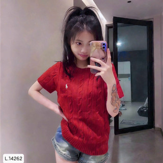 ÁO LEN CỘC ĐỎ THÊU NGỰA