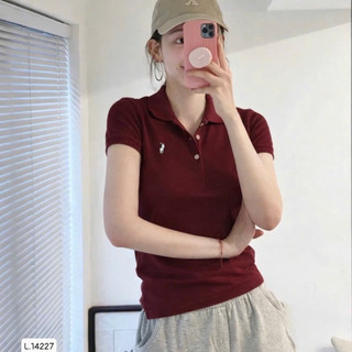 ÁO POLO ĐỎ THÊU NGỰA