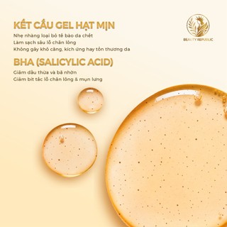 [MUA 1 TẶNG 1] Sữa tắm tẩy tế bào chết Việt giảm nhờn & mụn lưng với BHA Beauty Republic Đánh Thức Cao Nguyên 500ml