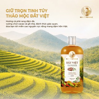 [MUA 1 TẶNG 1] Sữa tắm tẩy tế bào chết Việt giảm nhờn & mụn lưng với BHA Beauty Republic Đánh Thức Cao Nguyên 500ml