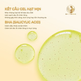 [MUA 1 TẶNG 1] Sữa tắm tẩy tế bào chết Việt giảm nhờn & mụn lưng với BHA Beauty Republic Mát Lành Đồng Xanh 500ml