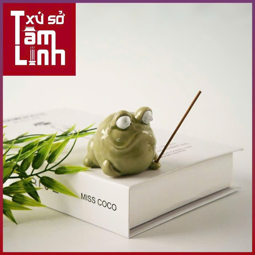 Đế Cắm Nhang Gốm Sứ Mini Kiểu Nhật Cao Cấp Phụ Kiện Cho Thiền Định, Trà Đạo, Decor Góc Làm Việc