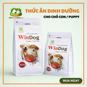 Thức ăn hạt dinh dưỡng cho chó con (vị gà) - WinDog Puppy