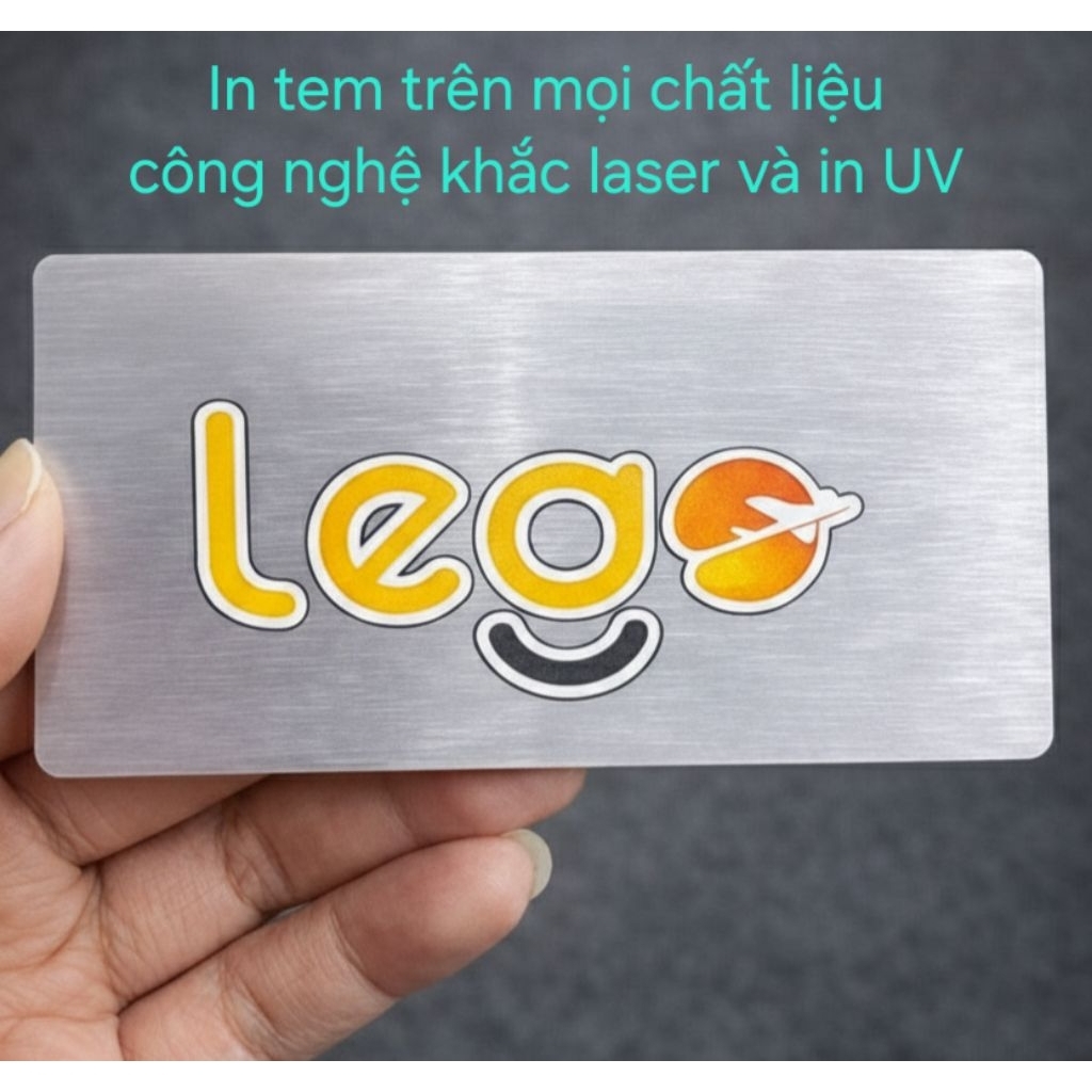 In Tem Nhôm | In Tem Decal | In UV | Khắc Laser Inox | Tem Nhựa Mica ...