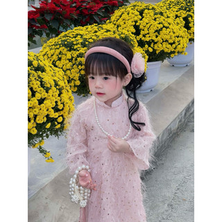 Búi tóc xoăn lơi cho bé yêu