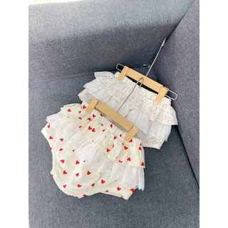 chip váy chất liệu xô mulin cho bé gái