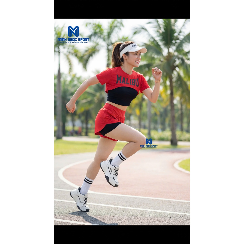 Bộ tập gym nữ nhảy erobic tập yoga đi biển siêu đẹp chất codanx thấm hút tốt tặng kèm mút ngực TS-03