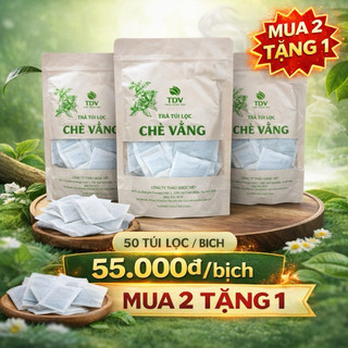 Combo 50 túi trà túi lọc Chè vằng sẻ  giúp lợi sữa, gọi sữa về, ngừa nhiễm tia sữa