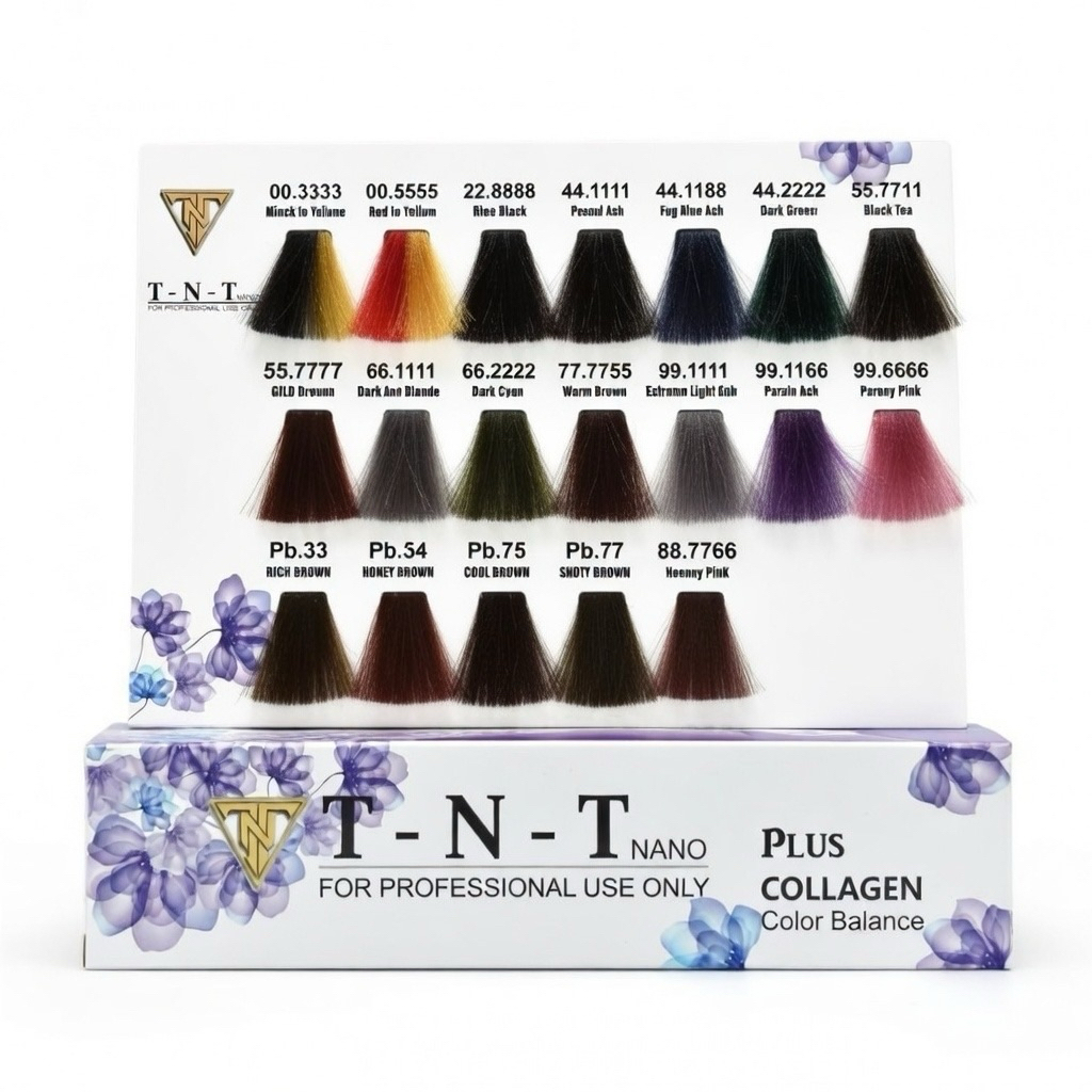 [Thanh lý] THUỐC NHUỘM TÓC THỜI TRANG TRỰC TIẾP CỰC HOT TNT PLUS COLLAGEN 100ML (CHƯA GỒM OXY PHA)