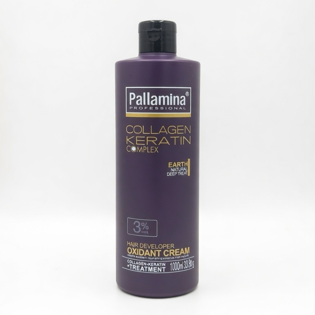 KEM OXY TRỢ NHUỘM PHỦ BẠC PALLAMINA 3% 10VOL KHÔNG RÁT DA ĐẦU ITALY 1000ML