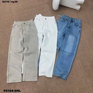 Quần Jean Ống Đứng THÊU NGỰA #92768
