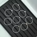 Vòng Tay Nữ Dây Trơn Mềm Mix Charm Mặt Chốt Trái Tim Đính Đá Sang Trọng The Áugust Tặng Bộ Hộp Đựng Sang Trọng — ảnh 2