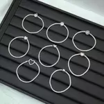 Vòng Tay Nữ Dây Trơn Mềm Mix Charm Mặt Chốt Trái Tim Đính Đá Sang Trọng The Áugust Tặng Bộ Hộp Đựng Sang Trọng — ảnh 3