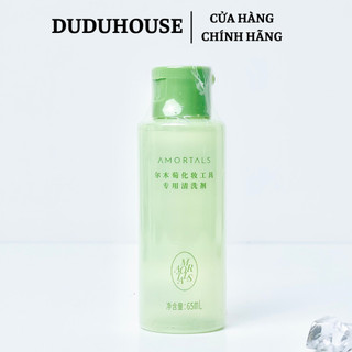 Nước Giặt Cọ Mút Trang Điểm Makeup Amortals Nhĩ Mộc Sạch Nhanh Dịu Nhẹ Khử Khuẩn