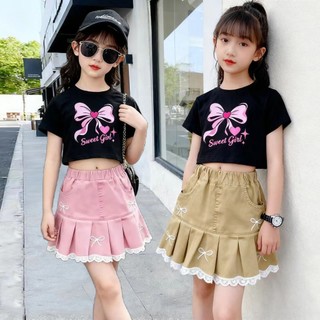 VáY Cá TíNh ĐáNg YêU Cho Bé GáI 5 12 TuổI Phong CáCh HàN QuốC VáY XòE Nơ VáY Cho Bé GáI Nơ Xinh