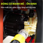 Máy Rửa Xe Cao Áp, Công Suất Lớn Cho Gia Đình, Tầm Phun Xa 10M, Dây Cực Dài - Bảo Hành 12 Tháng — ảnh 4