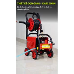 Máy Rửa Xe Cao Áp, Công Suất Lớn Cho Gia Đình, Tầm Phun Xa 10M, Dây Cực Dài - Bảo Hành 12 Tháng — ảnh 2