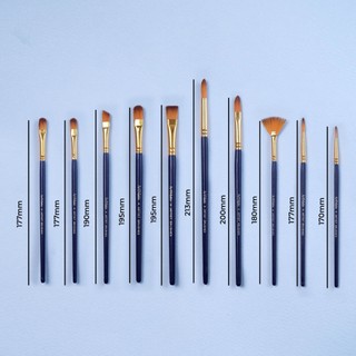 [Giảm 5K] Bộ Cọ Vẽ Màu Nước Artmate Cao Cấp 4/10 Món Bút Lông Vẽ Màu Nước, Màu Acrylic, Màu Gouache Đa Năng