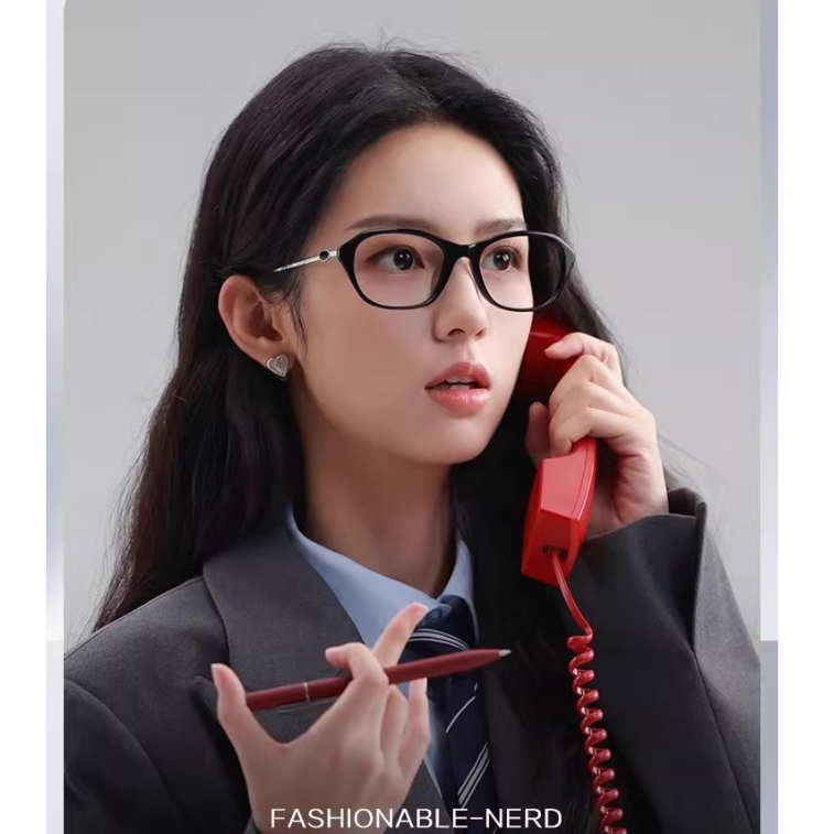 Kính Cận Form Oval Cho Nữ INNI Chống Ánh Sáng Xanh, Gọng Kính Cận Phù Hợp Với Mọi Dáng Mặt - Mã 707