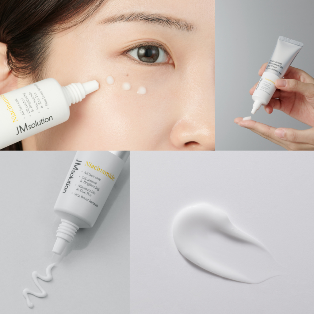 JMsolution Kem Dưỡng Da Mặt và Mắt Skin Boost All Face Eye Cream 1.0 cải thiện thâm, dưỡng sáng, nâng cơ chính hãng