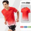 Áo Thun Chạy Bộ Graphic Dot thoáng khí dễ dàng vận động, áo đỏ Việt Nam Coolmate
