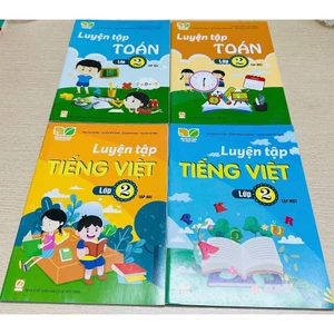 Sách - Luyện Tập Toán + Luyện Tập Tiếng Việt Lớp 2 - SP