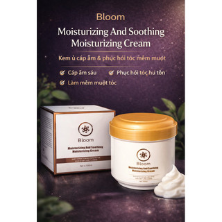 Kem Ủ Tóc Bloom 500ml / 900ml Phục Hồi Tóc Hư Tổn, Dưỡng Ẩm Mềm Mượt, Dành Cho Tóc Uốn Nhuộm Tẩy, Ủ Tóc Salon