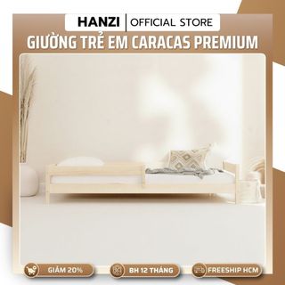 [FREESHIP TPHCM] Giường Đơn Trẻ Em Caracas Premium Bed, Kết Cấu Chắc Chắn, Phù Hợp Mọi Không Gian
