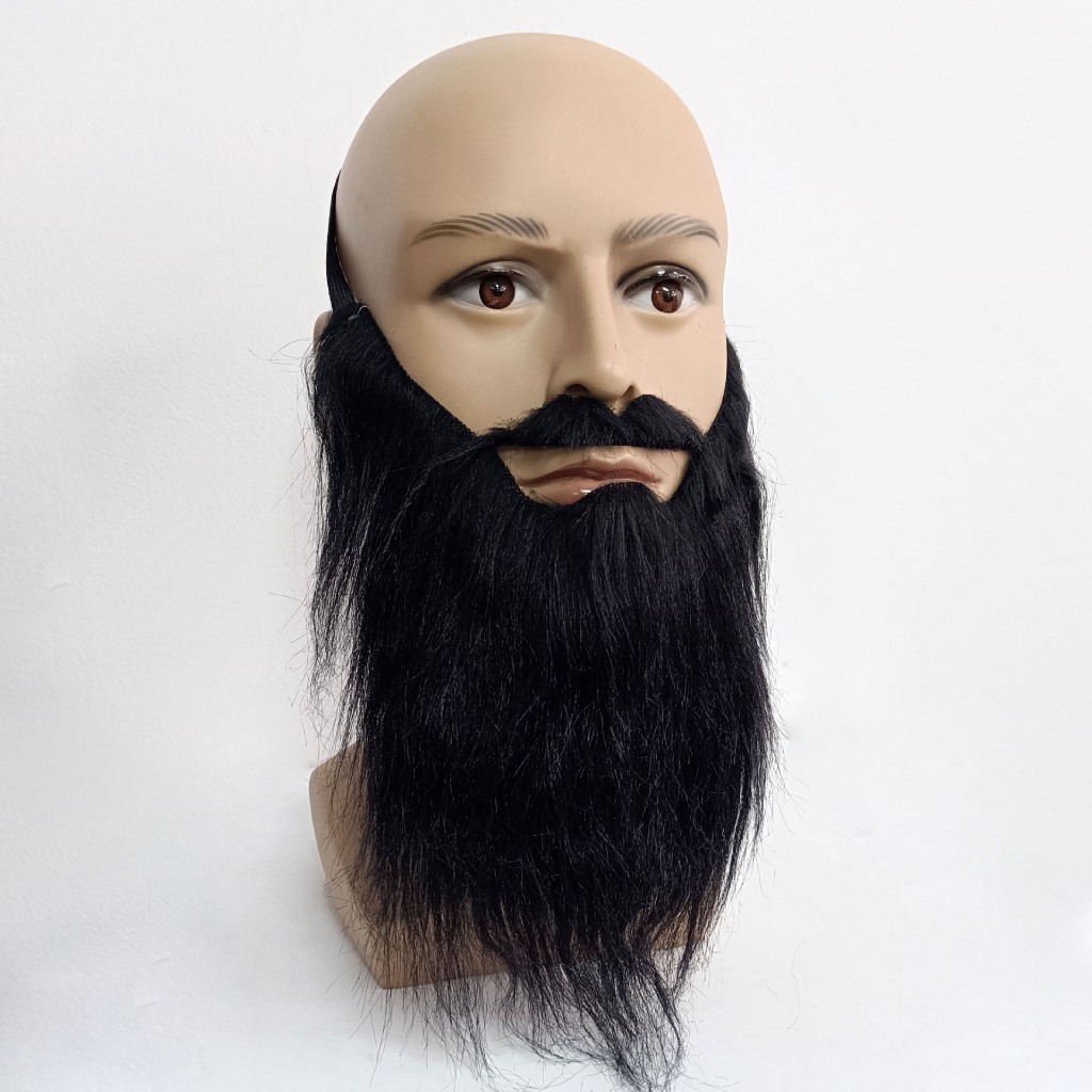 Tập râu giả cho nam Santa Claus Ông già bộ râu hóa trang Halloween Cosplay Phụ kiện râu bộ sưu tập quà tặng tiệc
