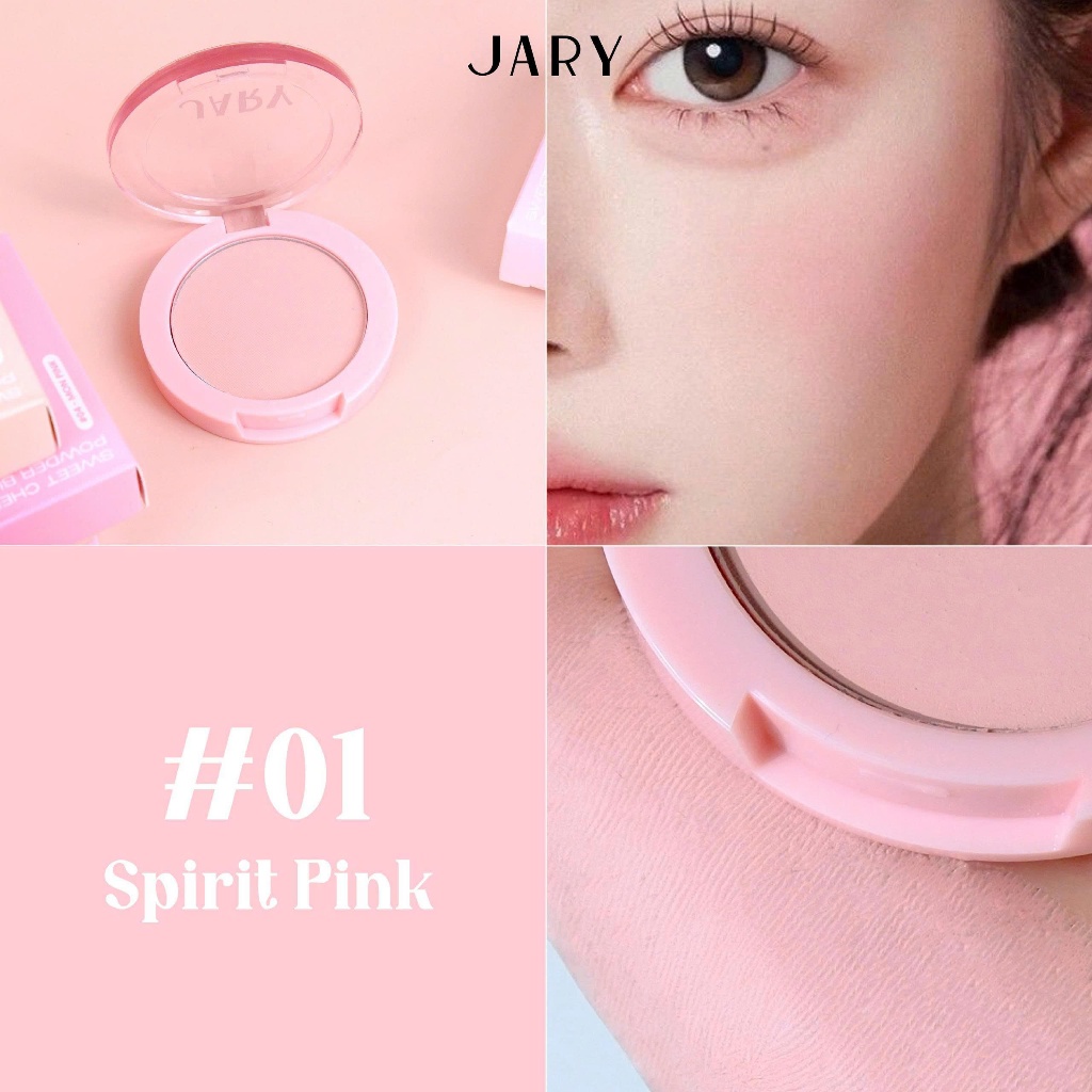 Phấn má Jary Sweet Cheeks Powder Blush 6g