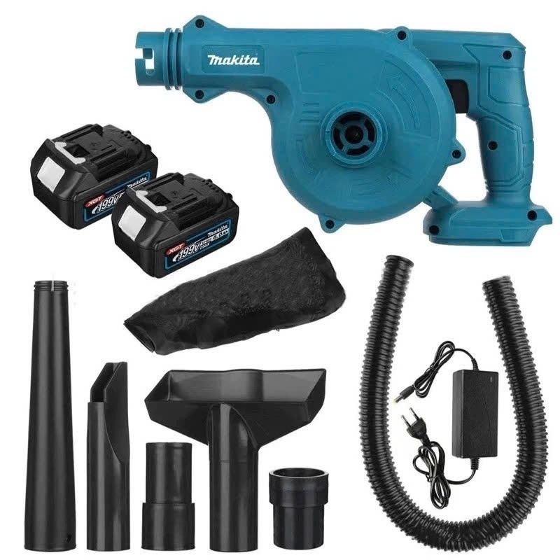 Máy Thổi Hút Bụi Cầm Tay Makita Động Cơ Lõi Đồng, Công Suất Lớn Thổi Hút Bụi Dọn Dẹp Nhà Cửa Nhanh