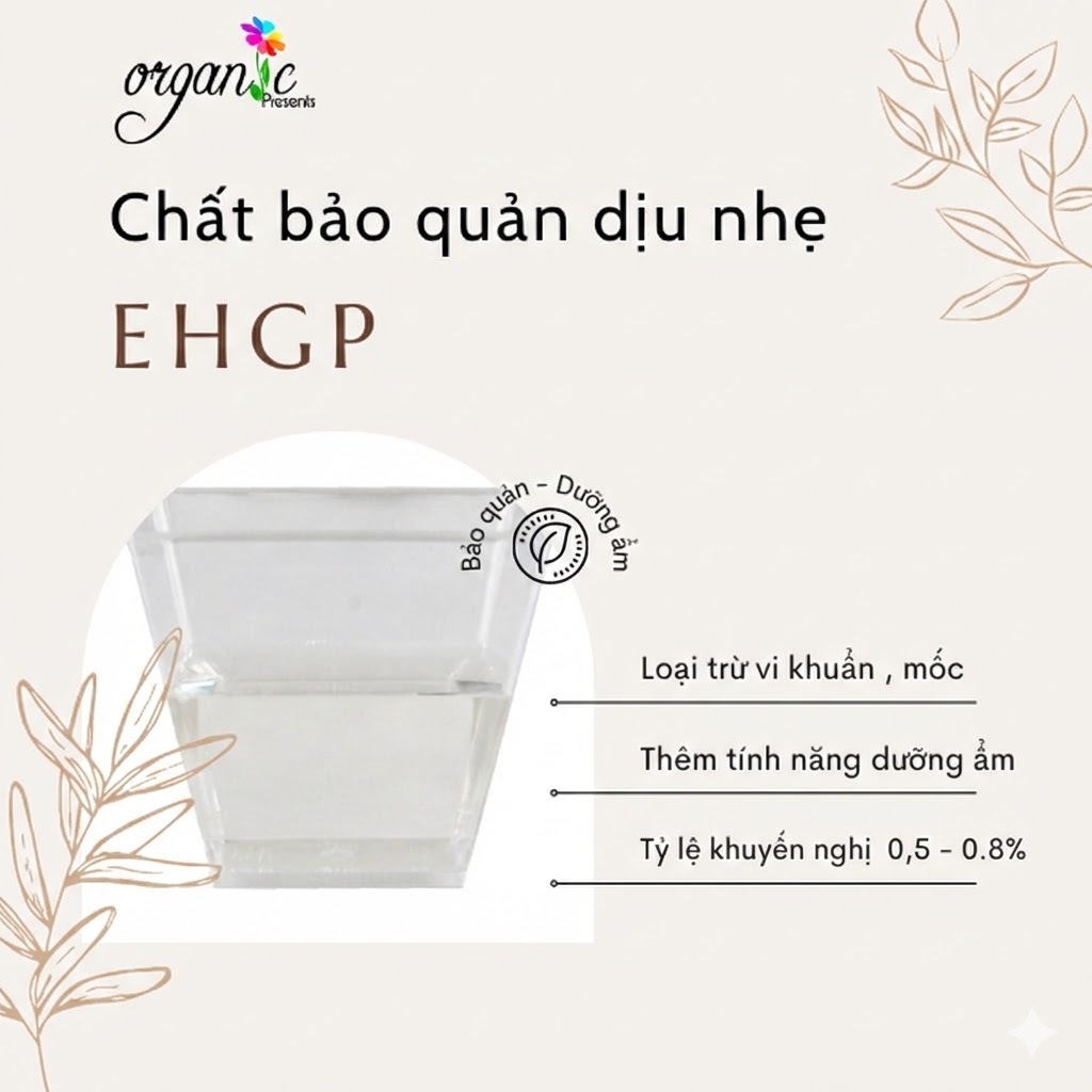 Chất bảo quản Microcare PEHG (EHGP) - INCI NAME: Phenoxyethanol (and) Ethylhexylglycerin