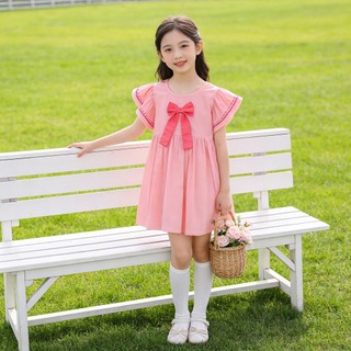 ĐầM CôNg ChúA MớI MùA Hè ThiếT Kế Nơ, ChấT LiệU ThoáNg MáT, ThờI Trang đầM TiệC