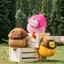 Balo nấm Worm Home cho bé học mầm non mẫu giáo chất liệu cao cấp mềm mịn-siêu nhẹ