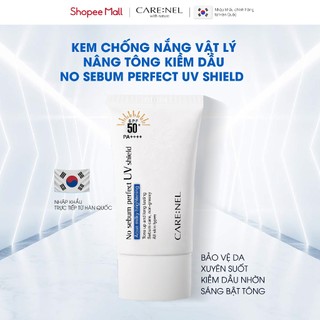 Combo Sữa rửa mặt phục hồi & Kem chống nắng nâng tông cho da dầu mụn, da nhạy cảm Care:nel