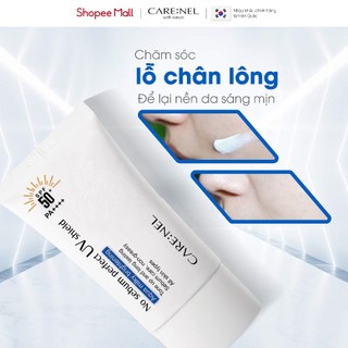 Combo 2 kem chống nắng nâng tông, kiềm dầu phù hợp mọi loại da Care:nel No Sebum SPF50+ PA++++ 50ml